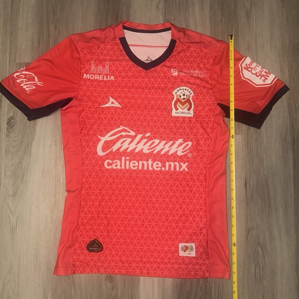 Pirma Monarcas Morelia 17/18 Third Futbol Soccer Jersey Size Large